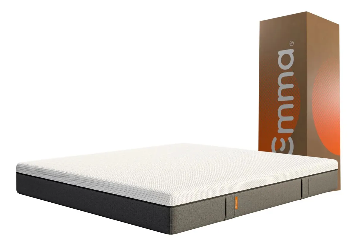 Colchão Emma Original Casal: Tecnologia Alemã, 3 Camadas e Garantia de 10 Anos