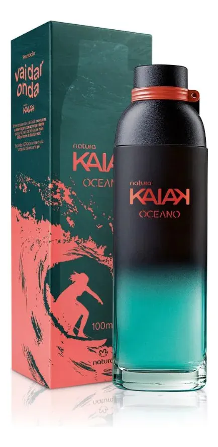 Colônia Kaiak Oceano Feminino Vai Dar Onda 100