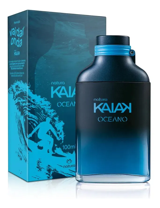 Colônia Kaiak Oceano Masculino Vai Dar Onda 100