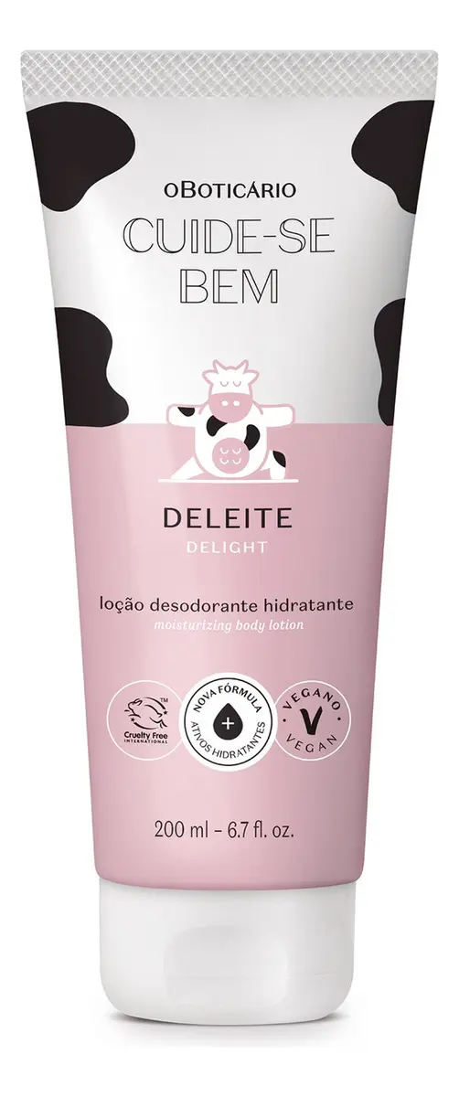 Loção Deleite O Boticário: Hidratação, Desodorização e Fragrância Irresistível em Um Só Produto