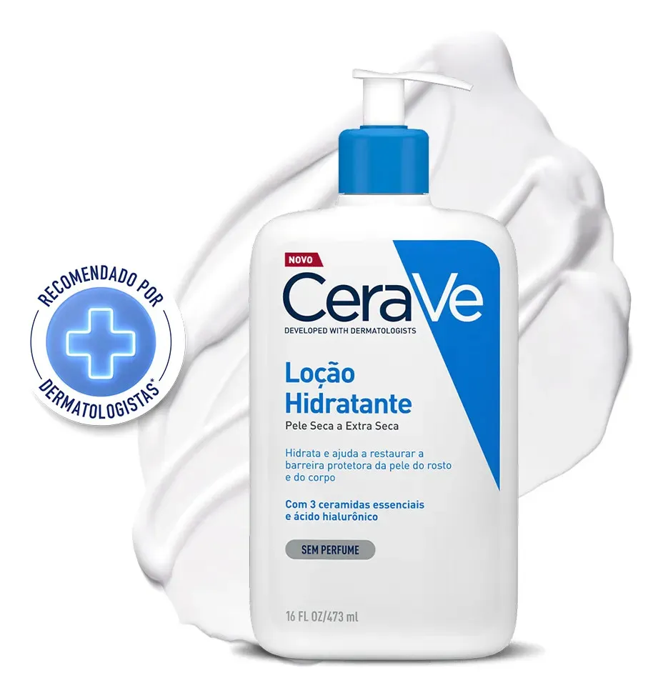 Loção Hidratante CeraVe Sem Perfume 473 ml: vale a pena para pele sensível?