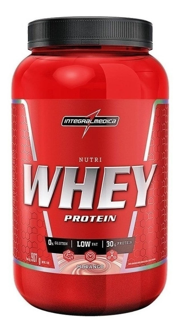 Nutri Whey Protein Morango 900g Integralmédica: vale a pena?