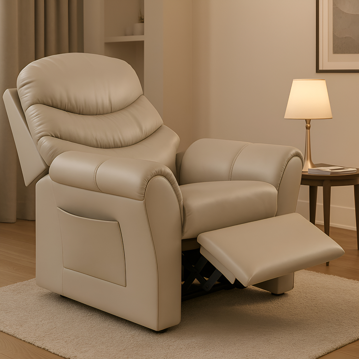 Poltrona Cadeira do Papai Reclinável em Corino: Vale a Pena Para Sala e Amamentação?