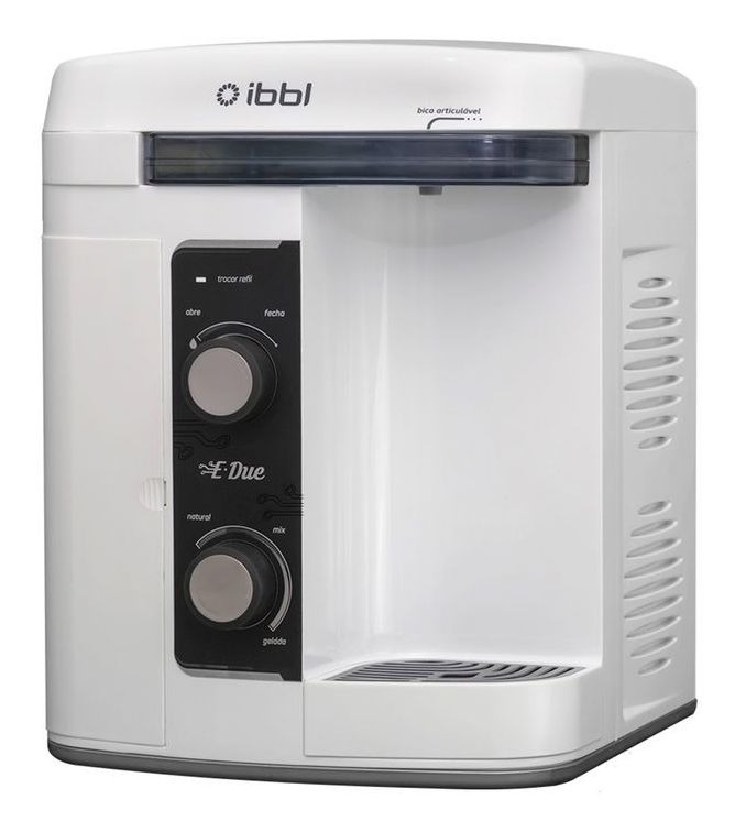 Purificador De Água Gelada Ibbl E-due Full Range Branco 127/220v