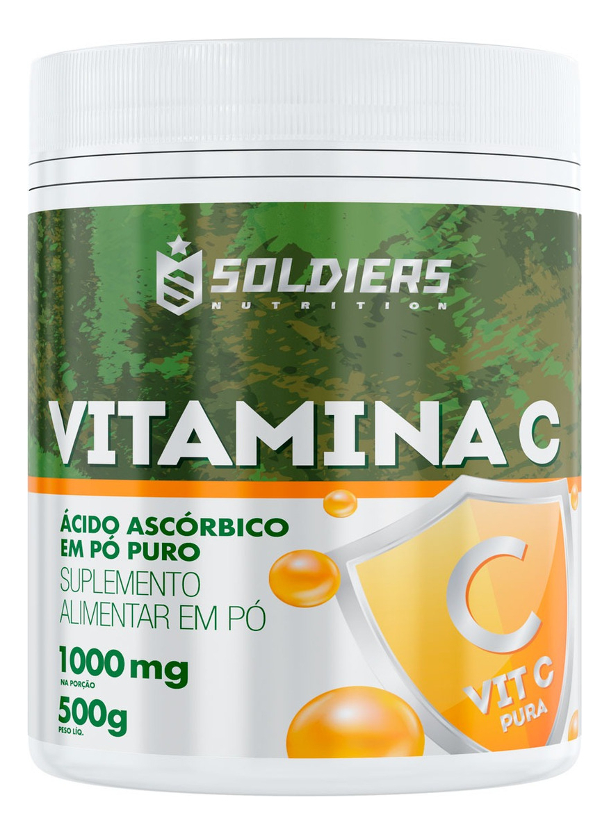 Vitamina C em Pó 100% Puro Soldiers Nutrition: Guia Completo para Imunidade, Energia e Saúde